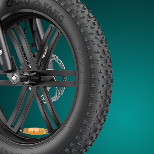 Fat Tires for All-Terrain Confidence