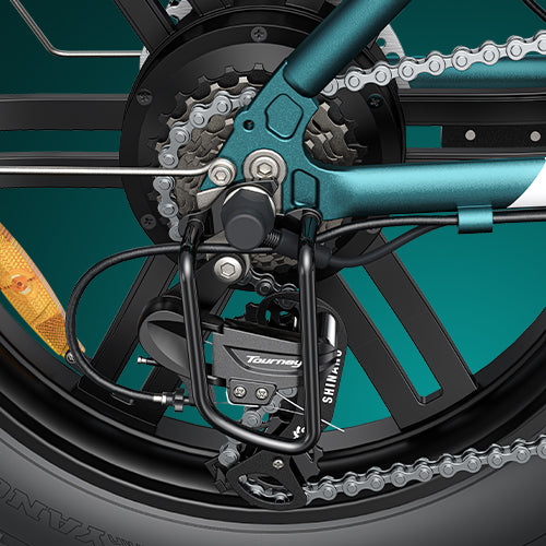 Smooth Shimano 7-Speed System