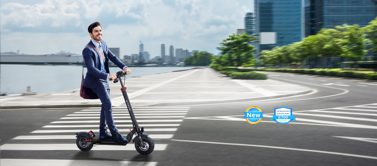 ENGWE Y600 Upgrade Electric Scooter | 48V 18Ah, Turn Signals