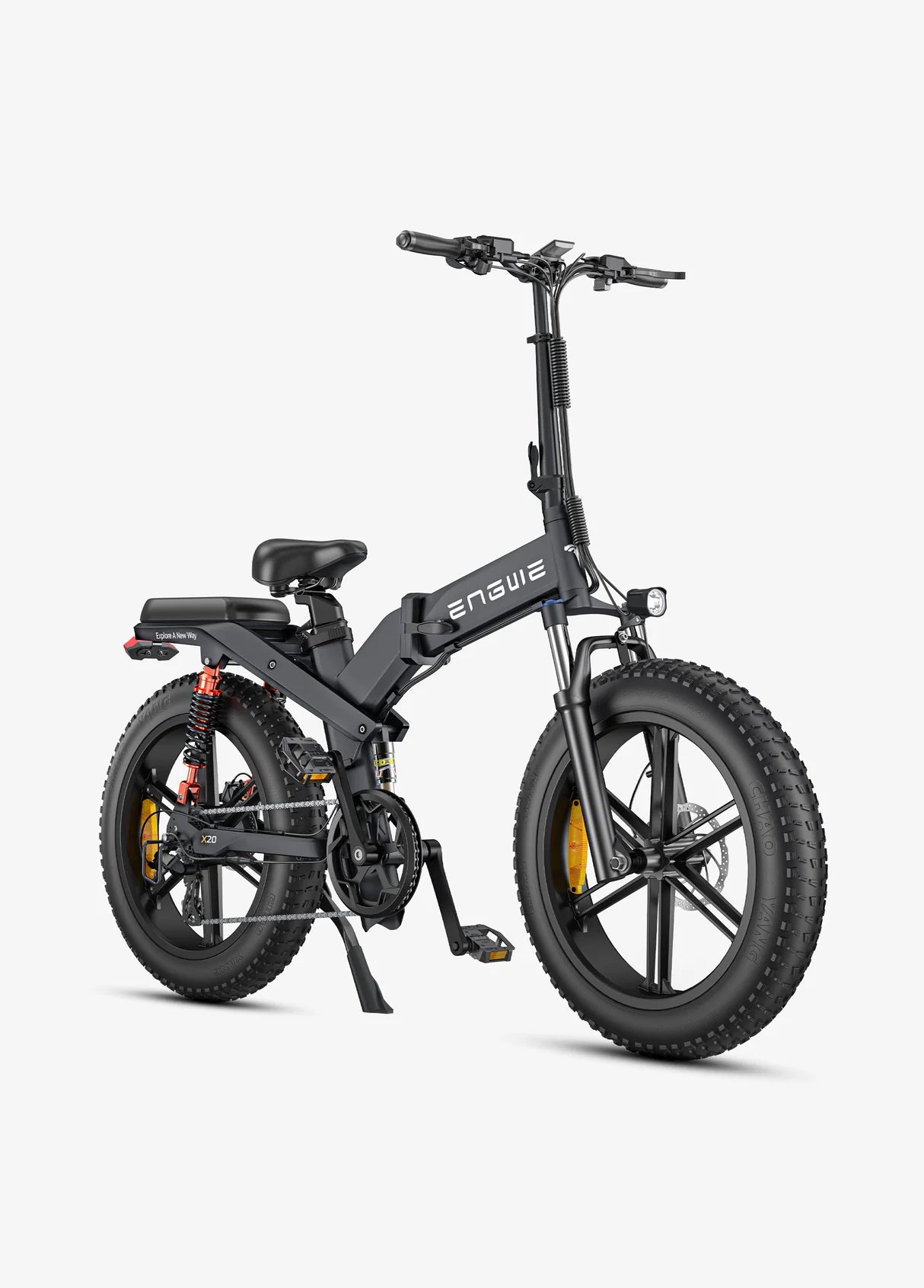 ENGWE X20 | 25 km/h Triple Suspension Foldable E-bike